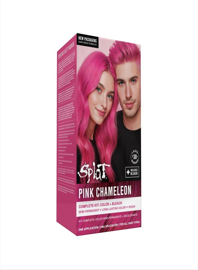 سبلات | مجموعة كاملة | صبغة شعر | شبه دائمة | تدوم طويلاً | نباتية وخالية من القسوة (وردي متغير اللون) - Image 1